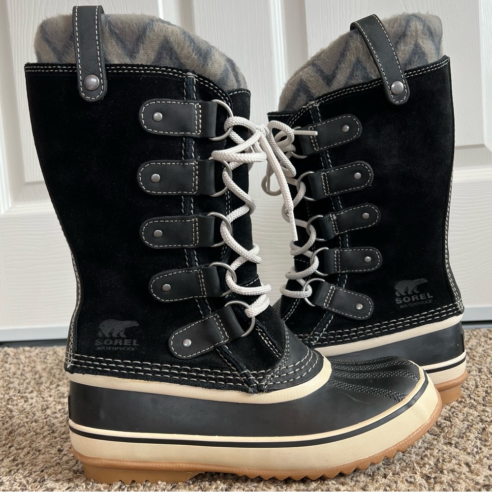 Sorel - Joan of Arctic Knit II Boots - Black - Size 7